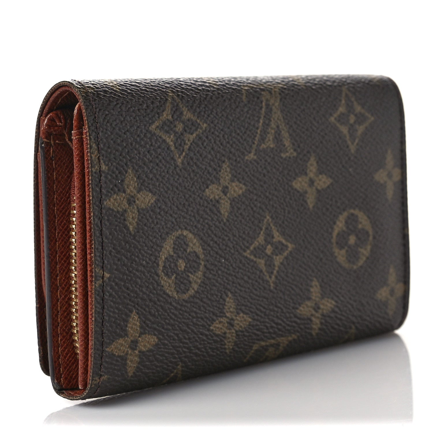 Louis Vuitton Monogram Porte-Monnaie Tresor Wallet 3 of 6