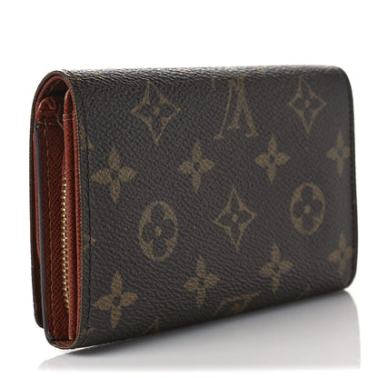 Louis Vuitton Monogram Porte-Monnaie Tresor Wallet 3 of 6