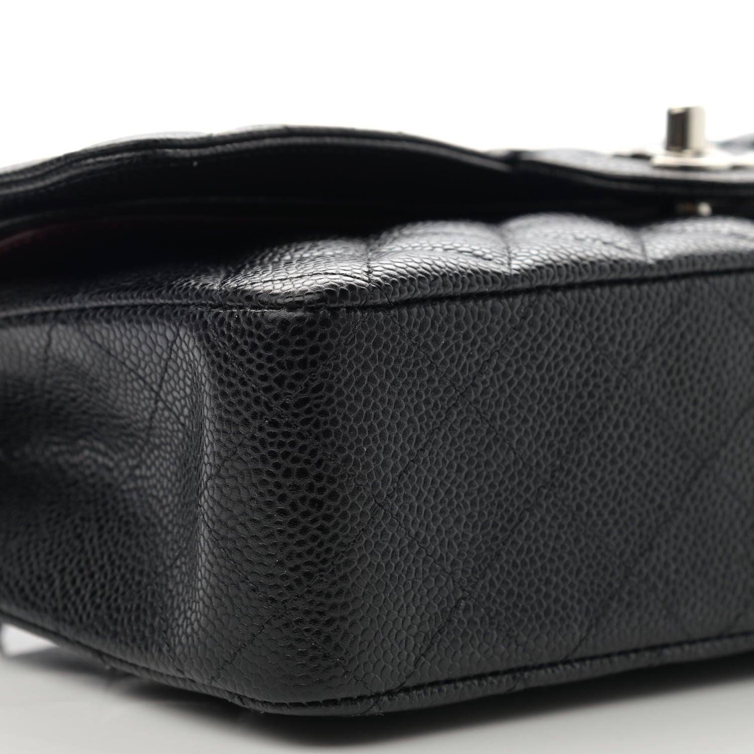 Chanel Caviar Quilted Medium Double Flap Black 9 of 11
