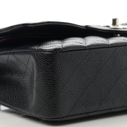 Chanel Caviar Quilted Medium Double Flap Black 9 of 11