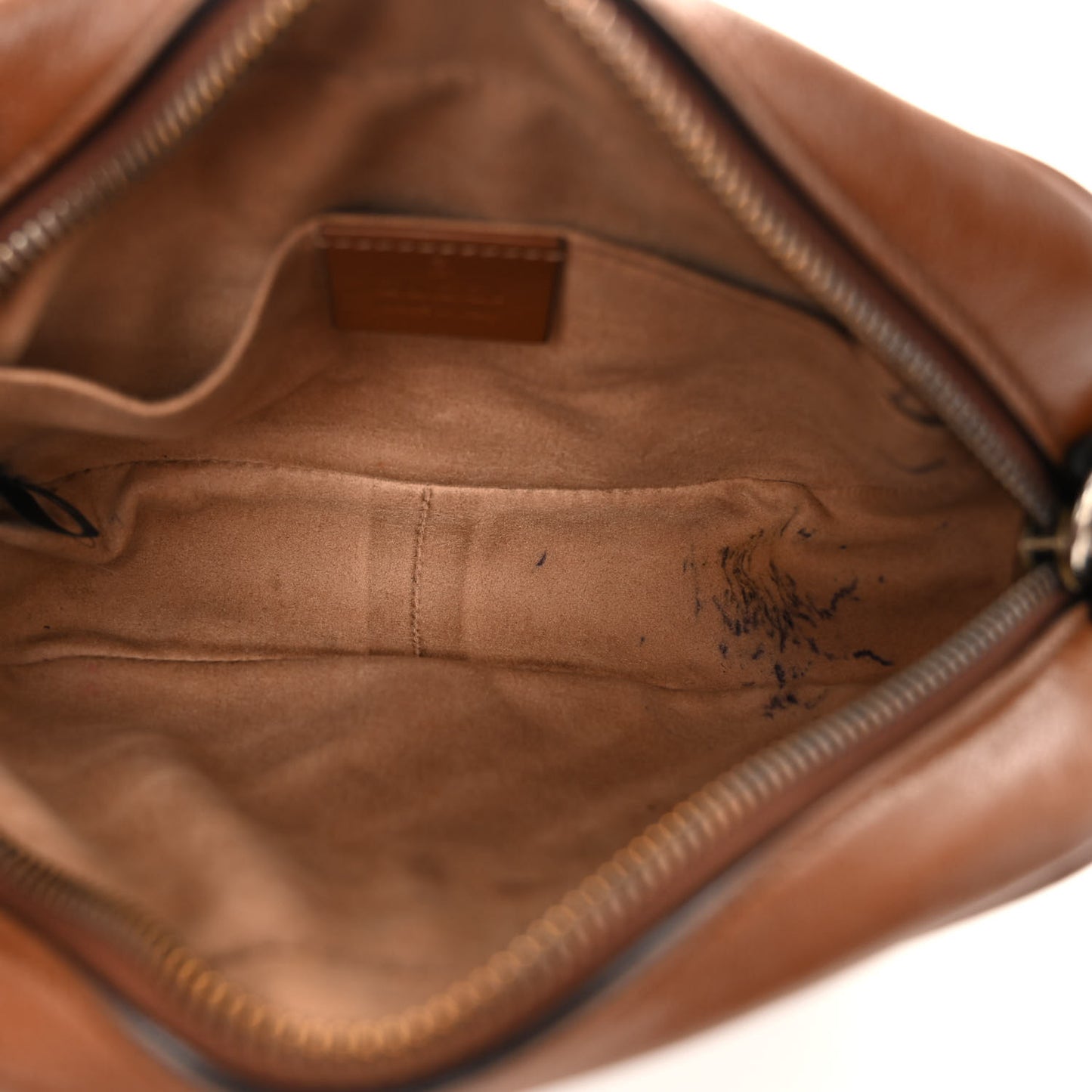 Glazed Calfskin Matelasse Diagonal Mini GG Marmont Chain Shoulder Bag Cuir