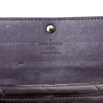 Louis Vuitton Vernis Sarah Wallet Amarante 8 of 9