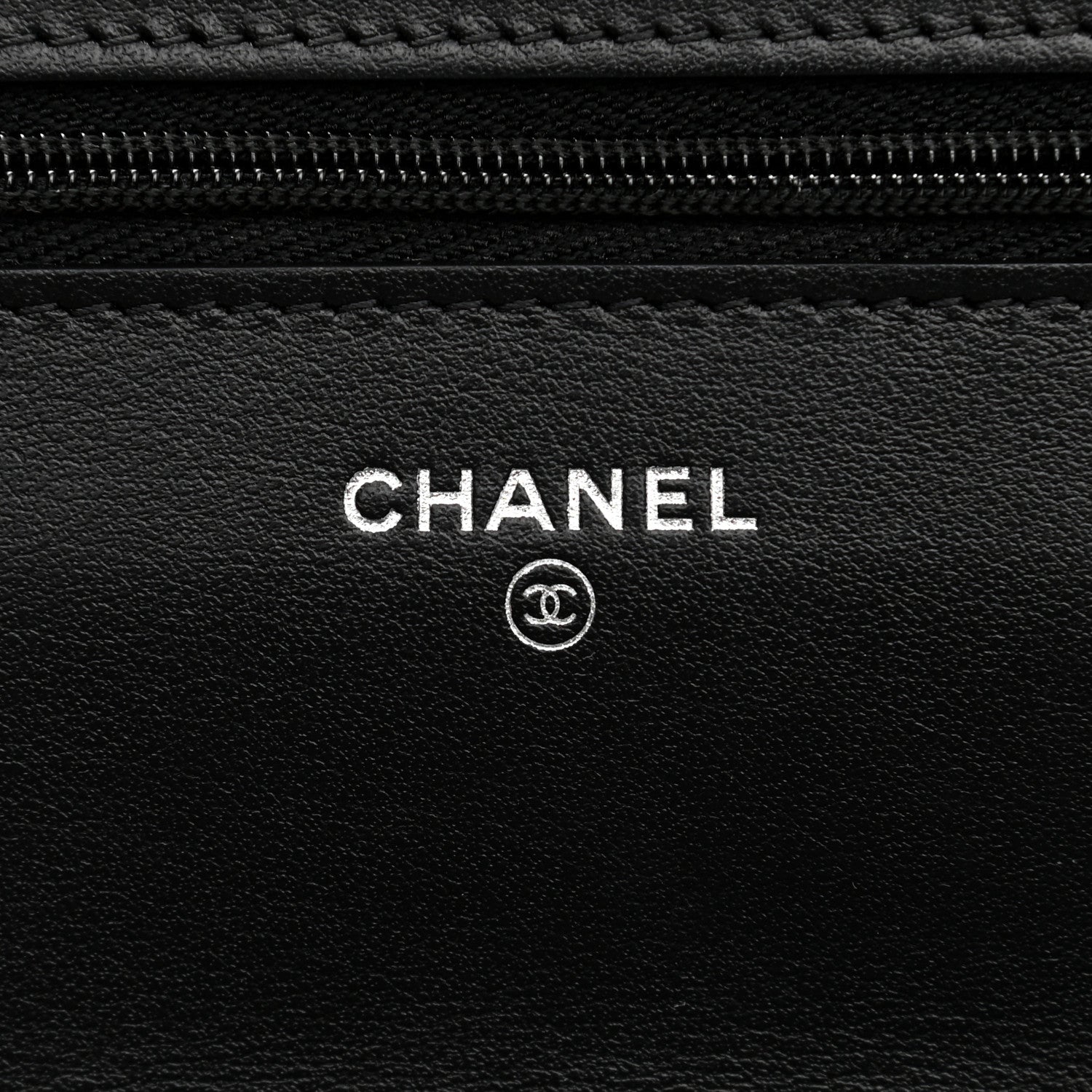Chanel Patent Quilted Bi-Color Wallet On Chain WOC Pink Black 5 of 9