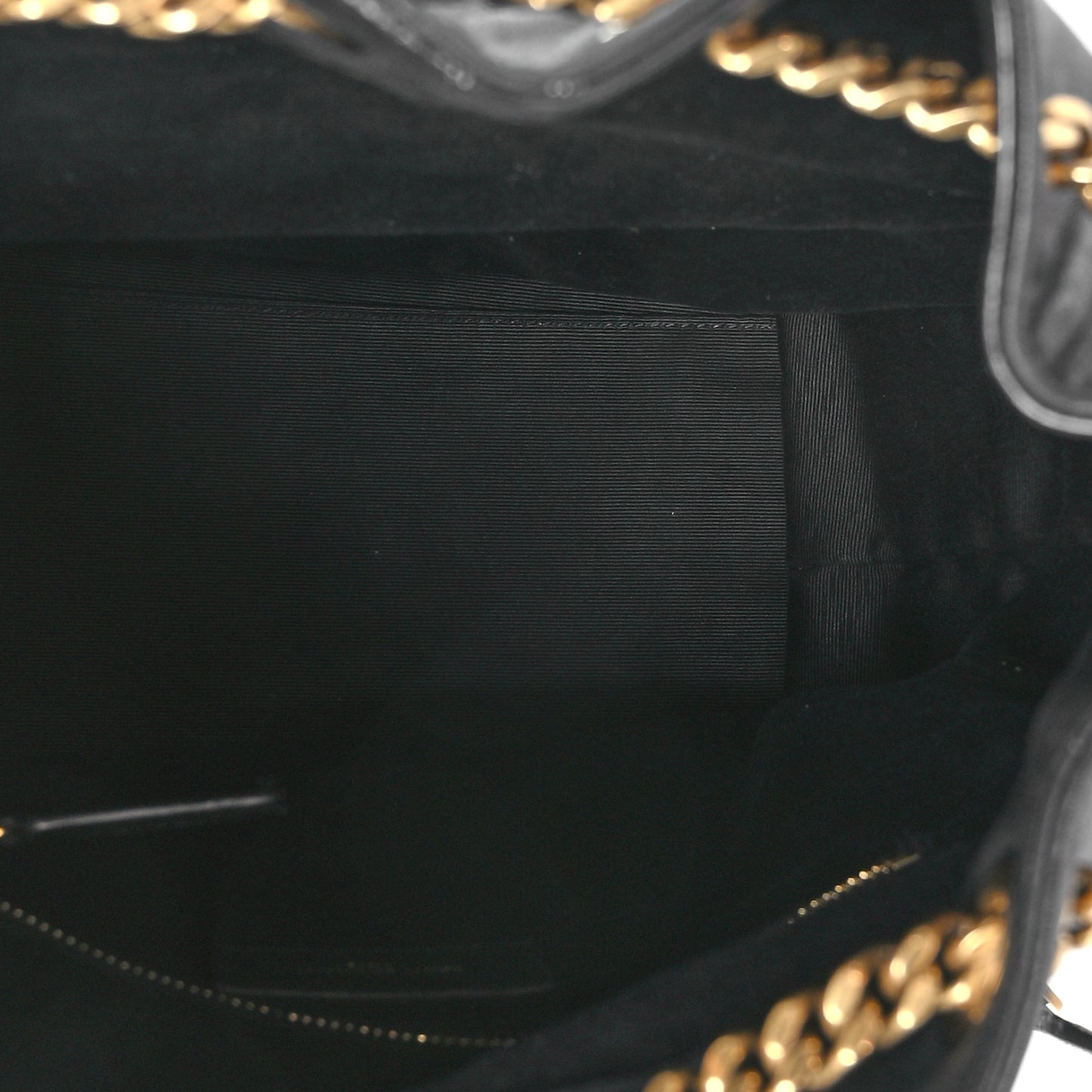 Lambskin Matelasse Monogram Joe Backpack Black