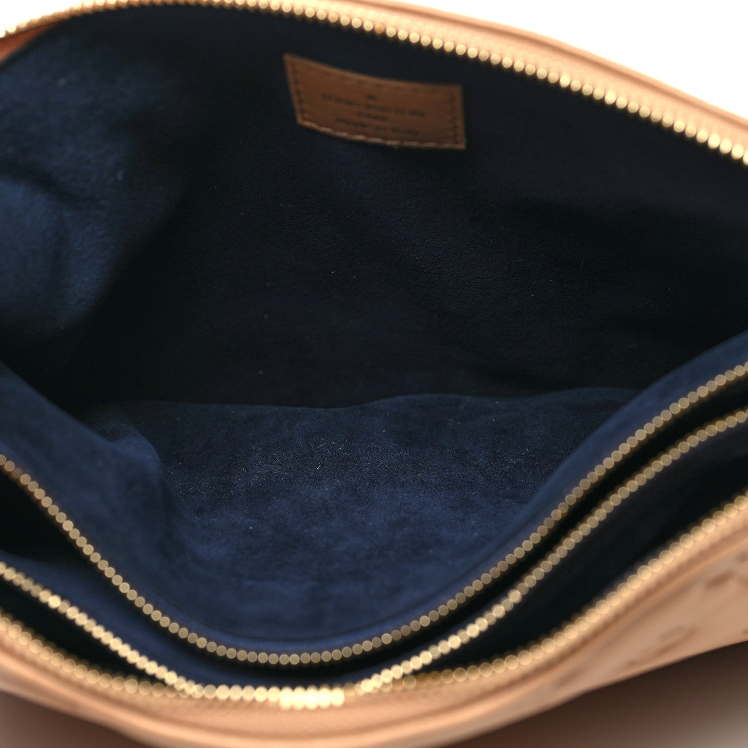 Louis Vuitton Lambskin Embossed Monogram Coussin PM Camel 5 of 11
