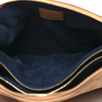 Louis Vuitton Lambskin Embossed Monogram Coussin PM Camel 5 of 11