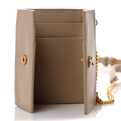 Saint Laurent Smooth Calfskin Monogram Rider Belt Bag Taupe 5 of 10