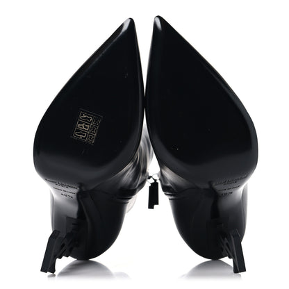 Saint Laurent Nappa Vendome Opyum 110 Ankle Boots 40.5 Black 5 of 8