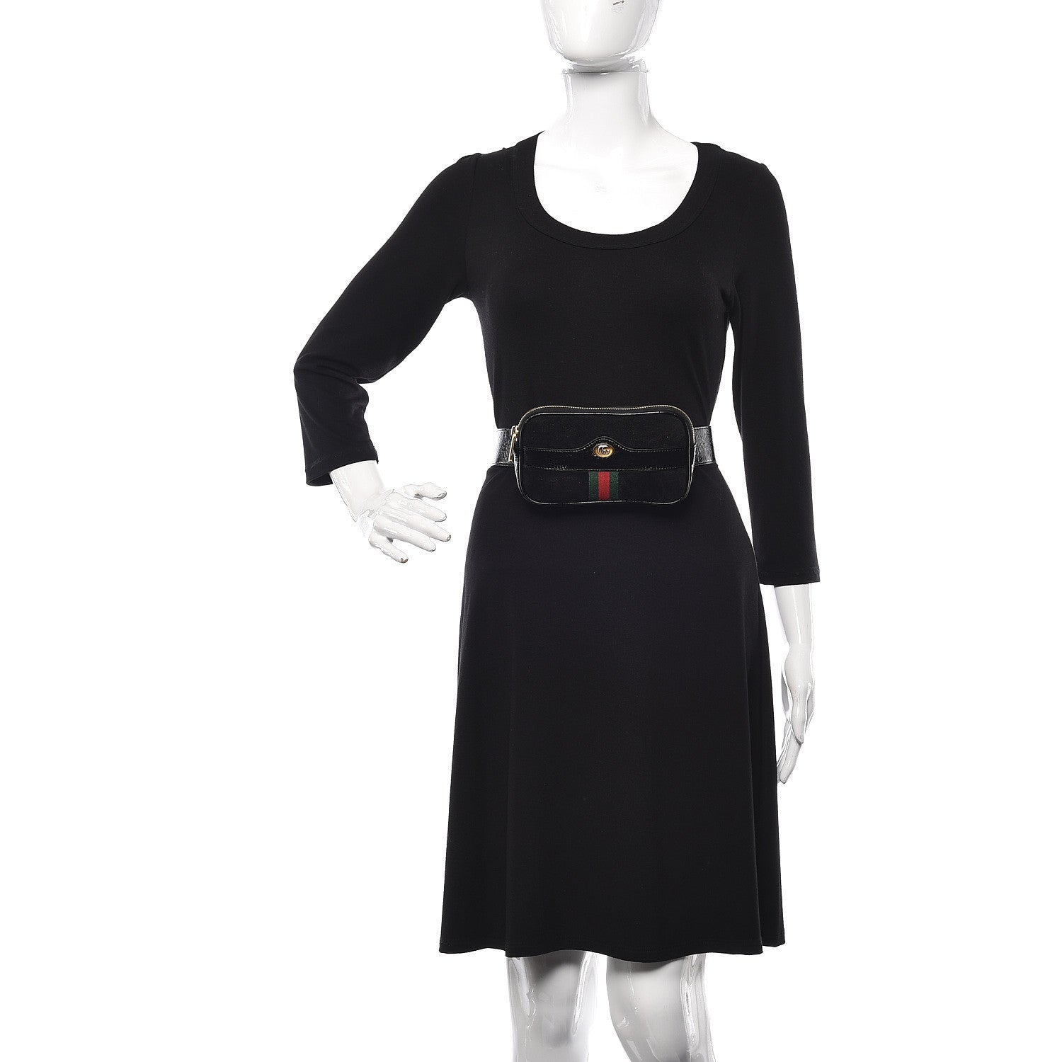 Gucci Suede Patent Ophidia Belted iPhone Case 85 34 Black 2 of 11