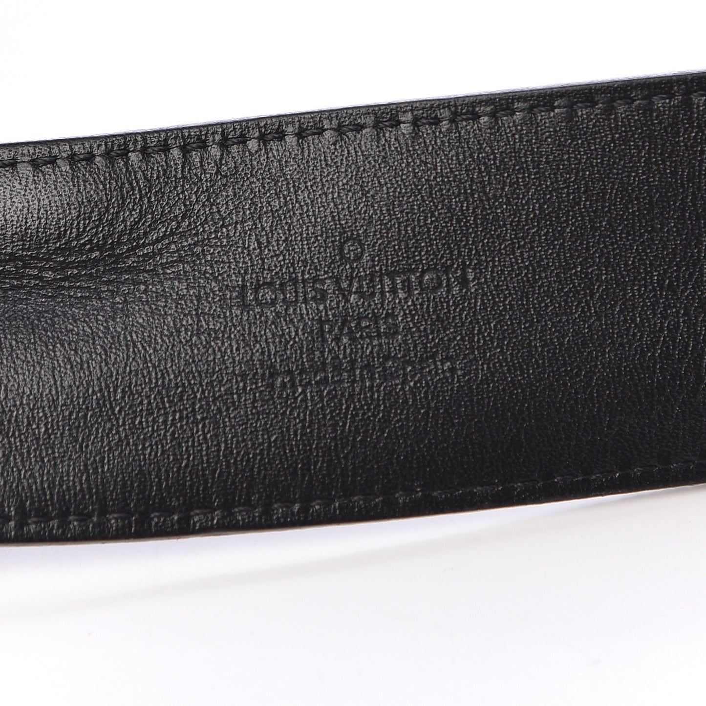 Damier Graphite LV Initiales Belt 100 40