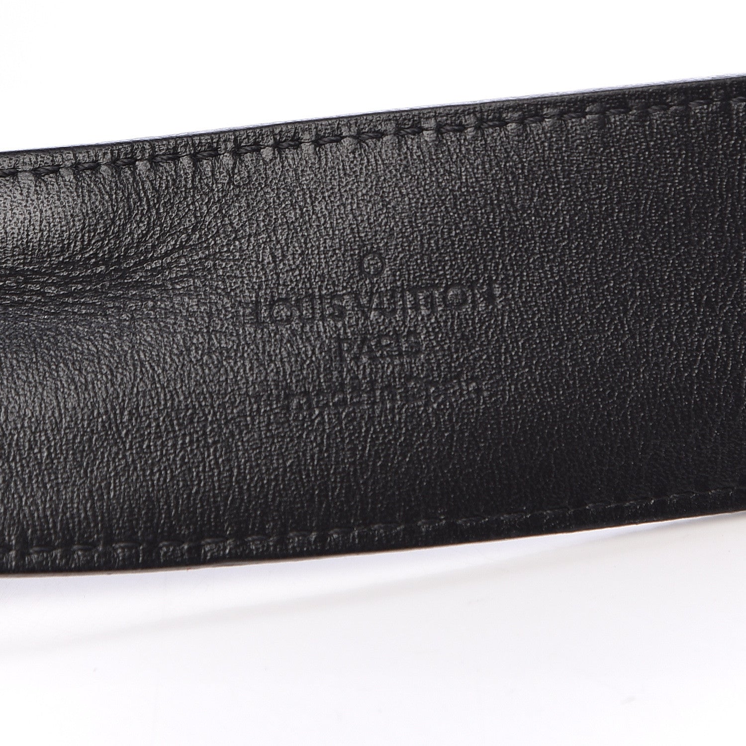 Louis Vuitton Damier Graphite LV Initiales Belt 100 40 9 of 9