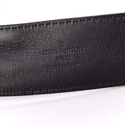 Louis Vuitton Damier Graphite LV Initiales Belt 100 40 9 of 9