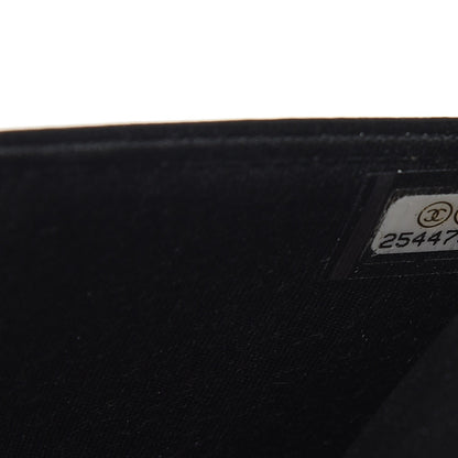 Chanel Caviar Quilted Boy Wallet On Chain WOC Black 8 of 9