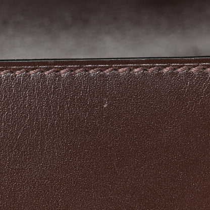 Hermes Box Toile Vibrato Kelly Retourne 32 Ebene 15 of 19