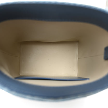 Givenchy Denim Shark Lock Bucket Bag Medium Blue 5 of 10