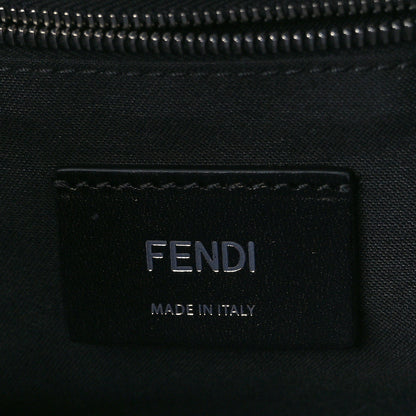 Fendi Nappa FF 1974 Embossed Belt Baguette Bag Blue Neon 6 of 9