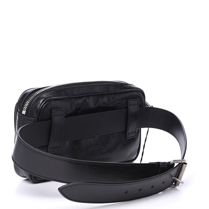 Gucci Fluffy Calfskin Morpheus Belt Bag 85 34 Black 2 of 9