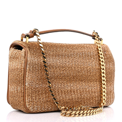 Burberry Raffia Small Lola Bag Natural 2 of 8