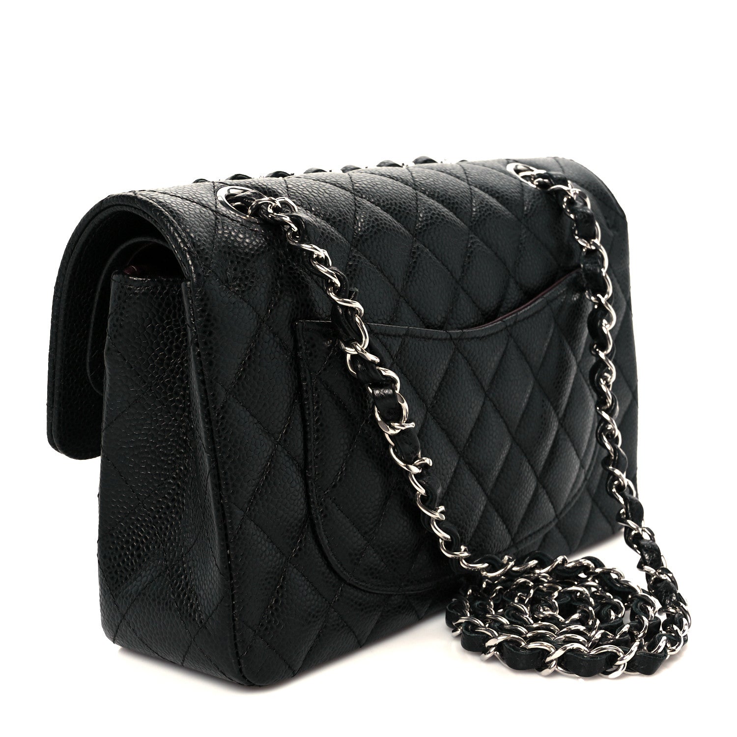 Chanel Caviar Quilted Small Double Flap Black 3 of 12