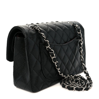 Chanel Caviar Quilted Small Double Flap Black 3 of 12
