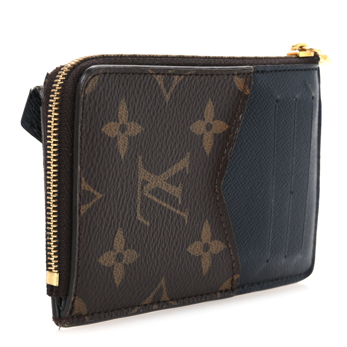 Louis Vuitton Monogram Recto Verso Card Holder Black 3 of 9
