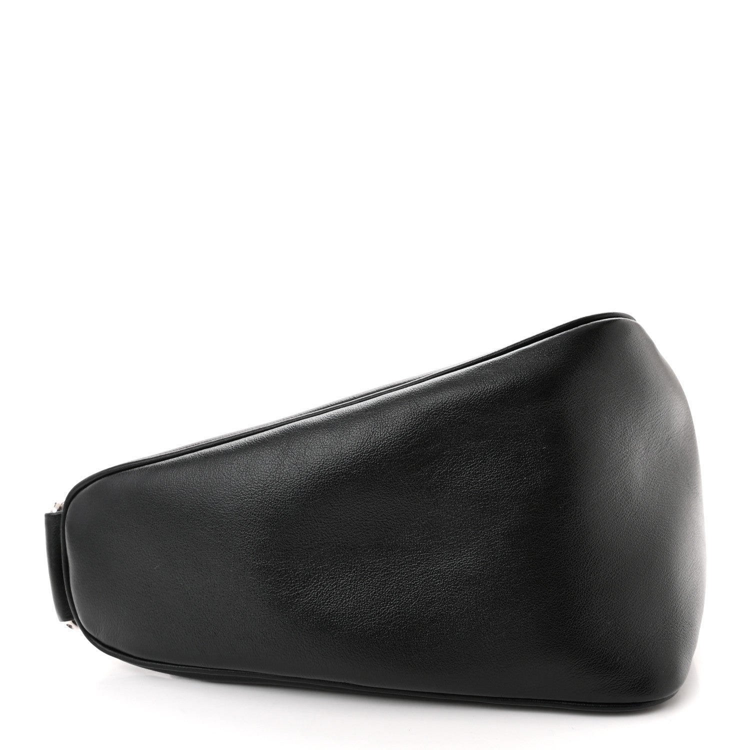 Prada Grace Lux Triangle Shoulder Bag Black 4 of 11