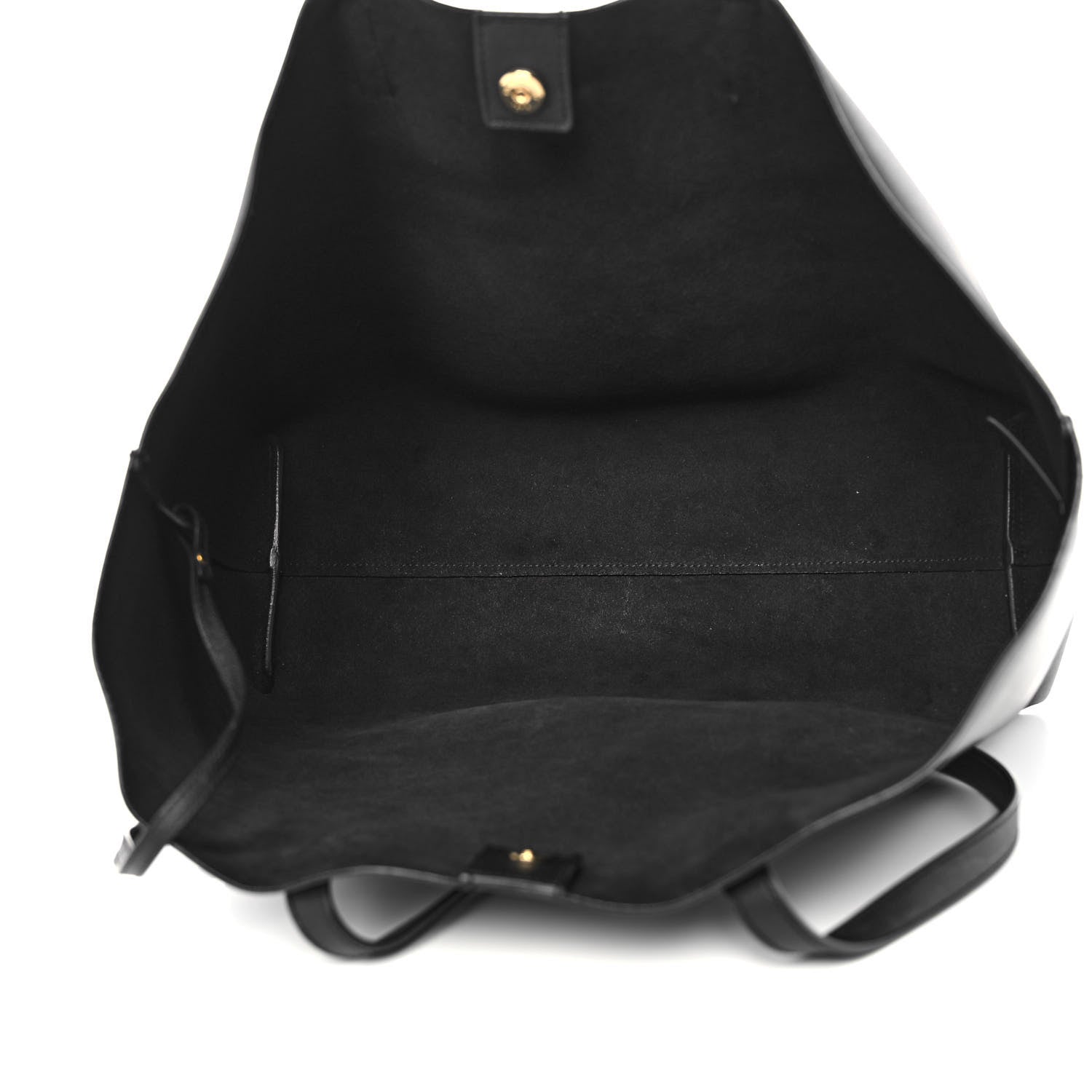 Saint Laurent Calfskin Large Shopping Tote Black 5 of 15