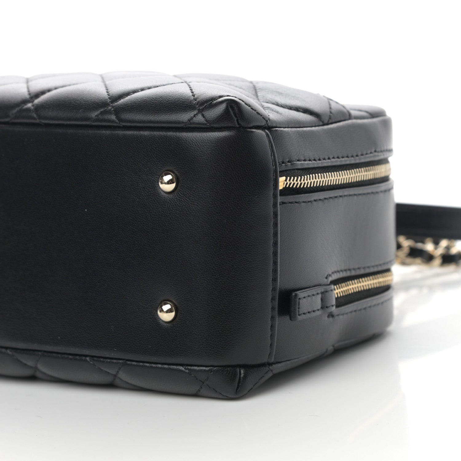 Chanel Lambskin Quilted Small Trendy CC Bowling Bag Black 10 of 12