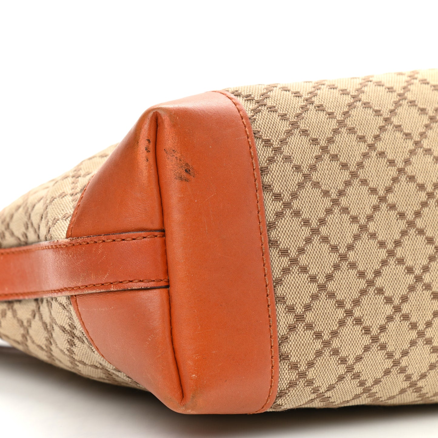 Diamante Small Craft Tote Orange