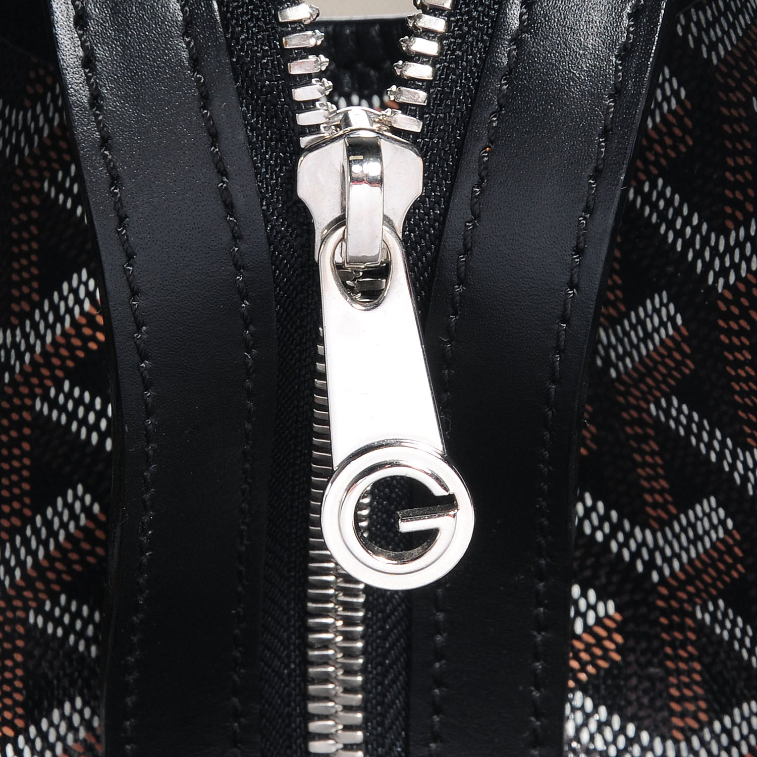 Goyard Goyardine Marquises Tote Black 10 of 11