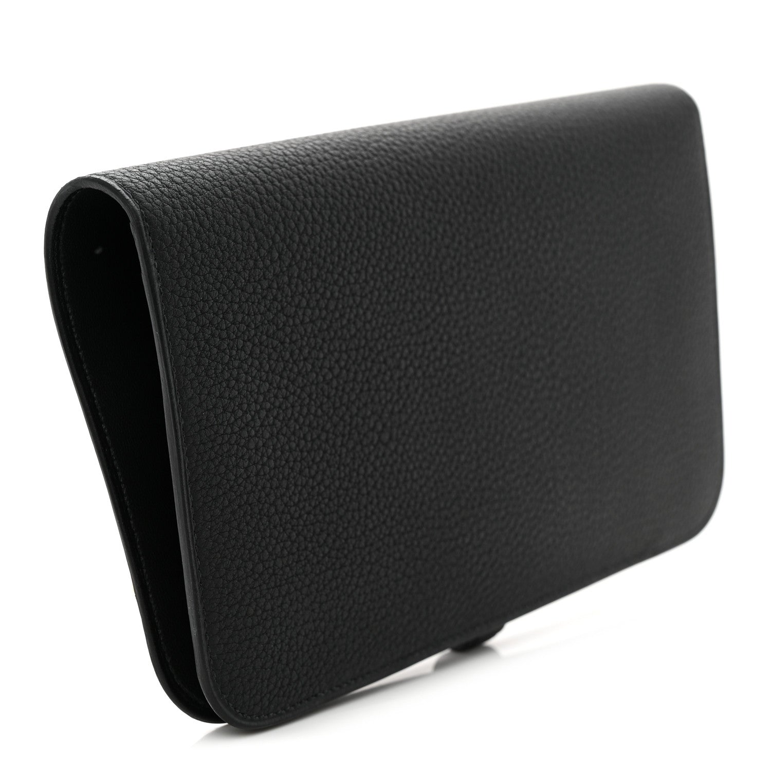 Hermes Togo Dogon Duo Wallet Black 4 of 9