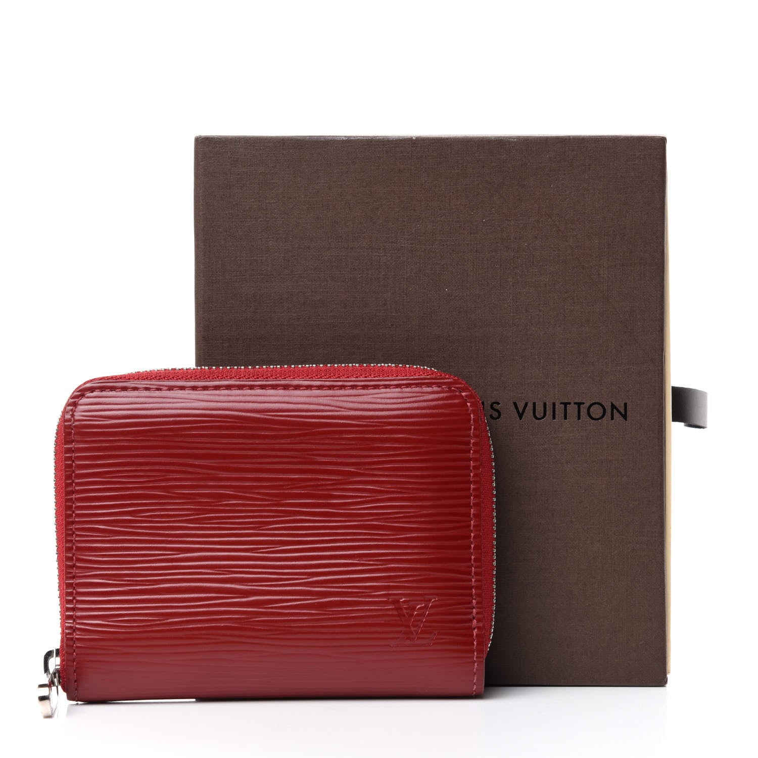 Louis Vuitton Epi Zippy Coin Purse Rubis 8 of 8