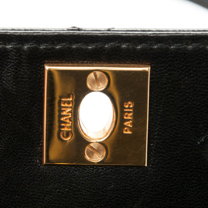 Chanel Lambskin Evening Bag Black 8 of 9
