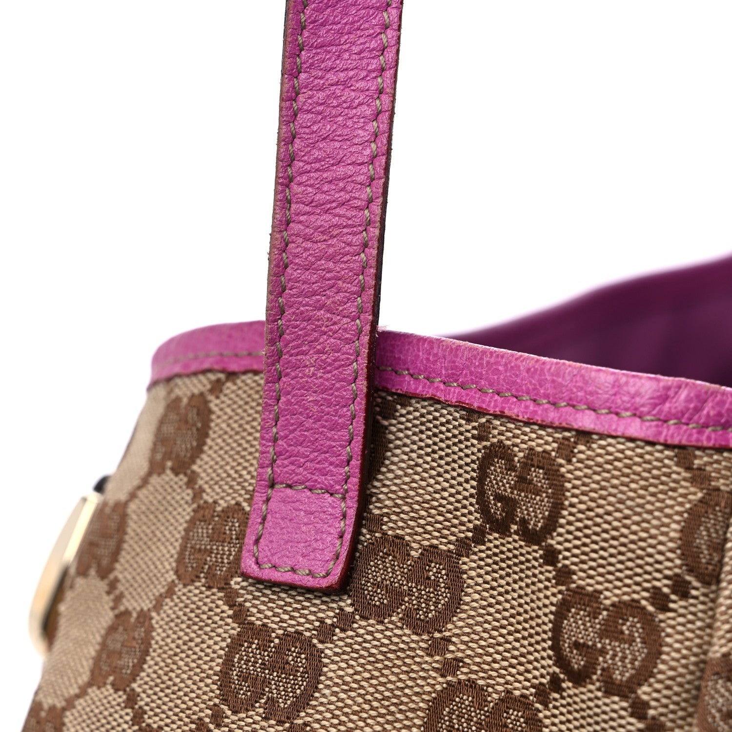 Gucci Monogram Medium Abbey Shoulder Bag Pink 14 of 17