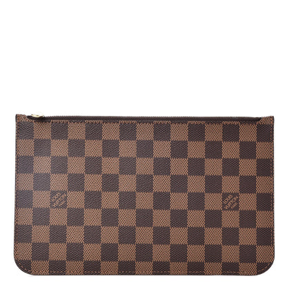 Louis Vuitton Damier Ebene Neverfull MM GM Pochette 1 of 9