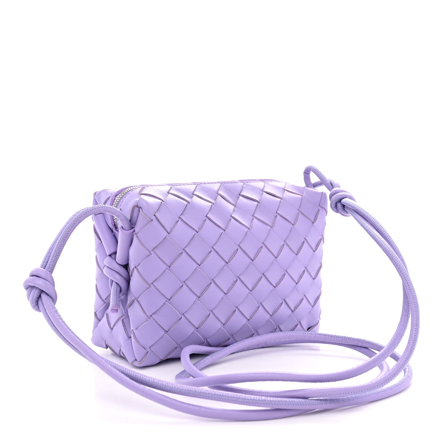 Bottega Veneta Nappa Intrecciato Mini Loop Camera Bag Wisteria 3 of 9