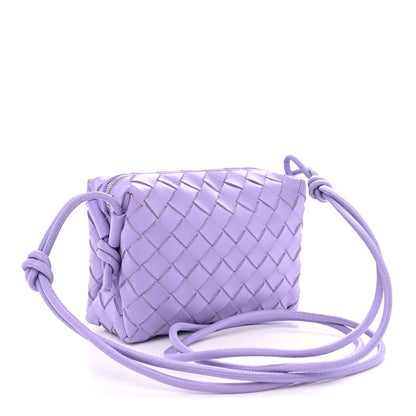 Bottega Veneta Nappa Intrecciato Mini Loop Camera Bag Wisteria 3 of 9