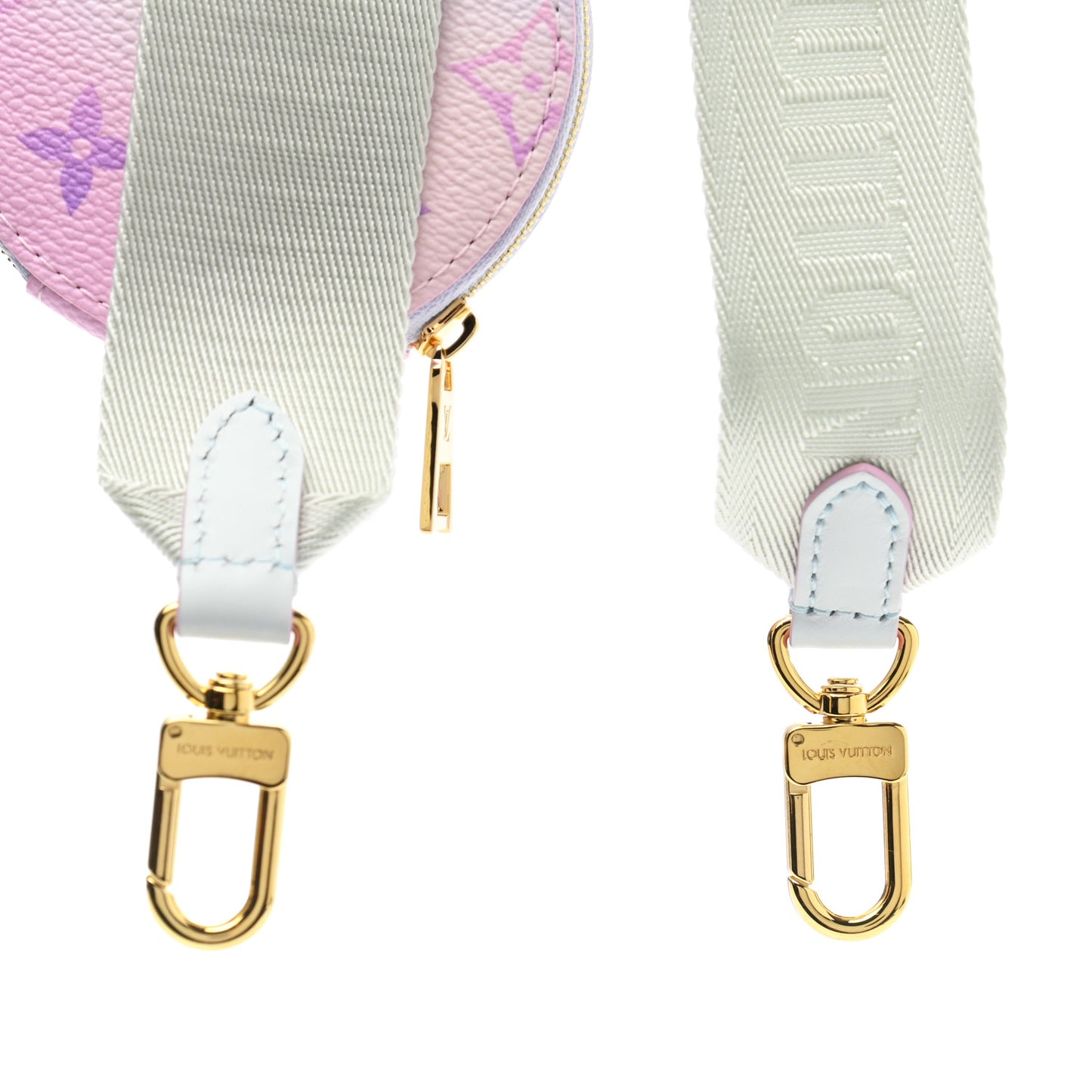Monogram Spring In The City Papillon BB Adjustable Shoulder Strap Sunrise Pastel