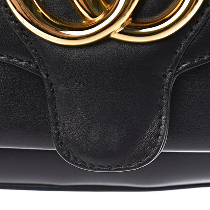 Gucci Vitello Palmellato Lux Small Arli Flap Shoulder Bag Black 9 of 12