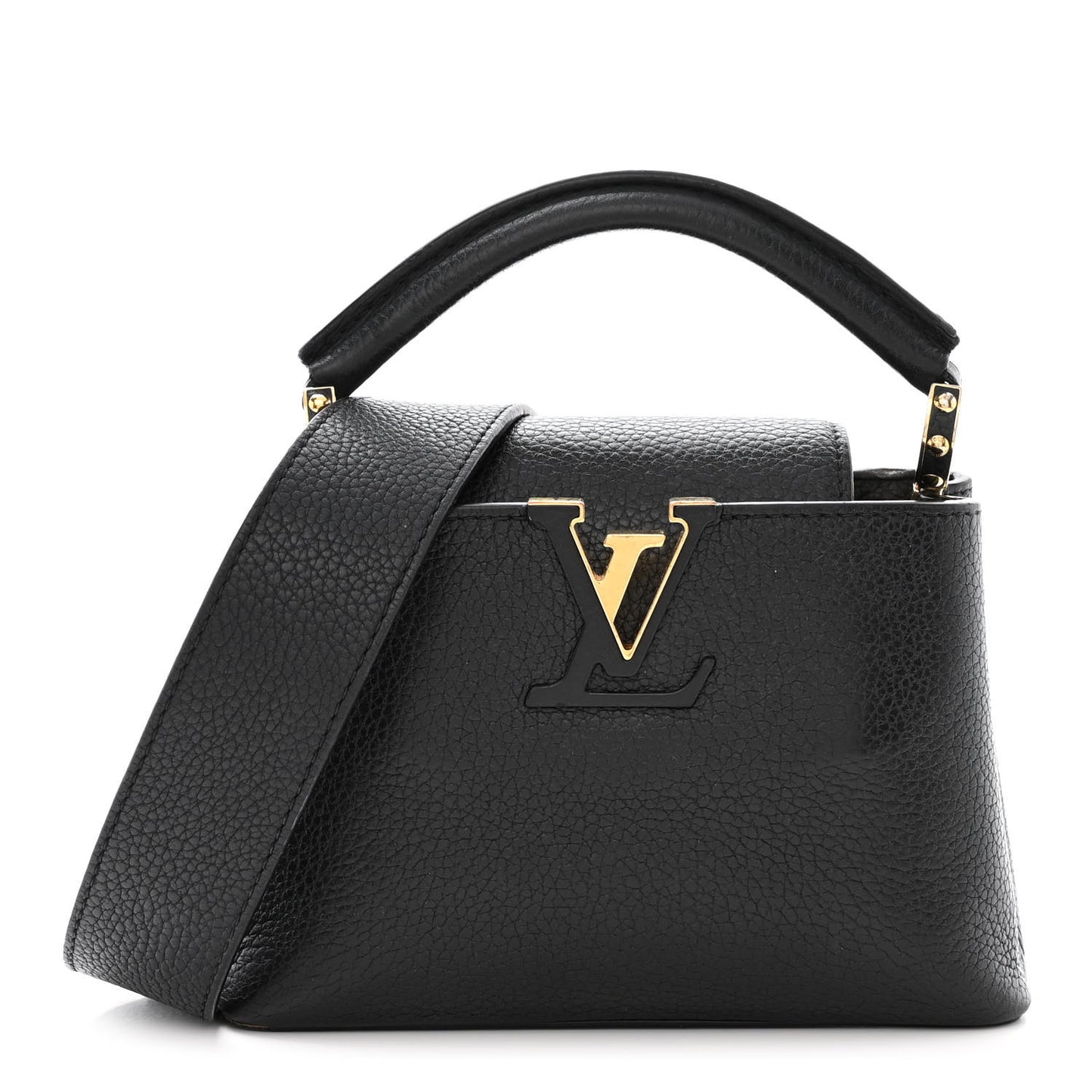 Taurillon Mini Capucines Black