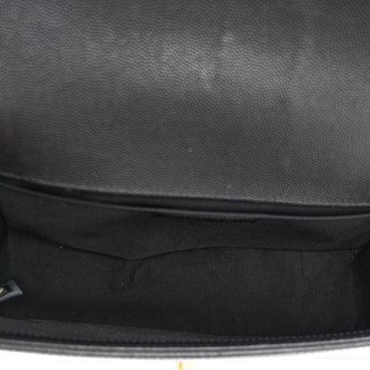 Chanel Caviar Quilted Medium Boy Flap Black 5 of 11