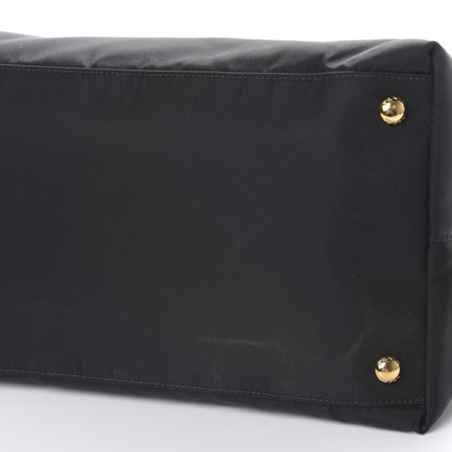 Prada Saffiano Tessuto Nylon Tote Black 9 of 11