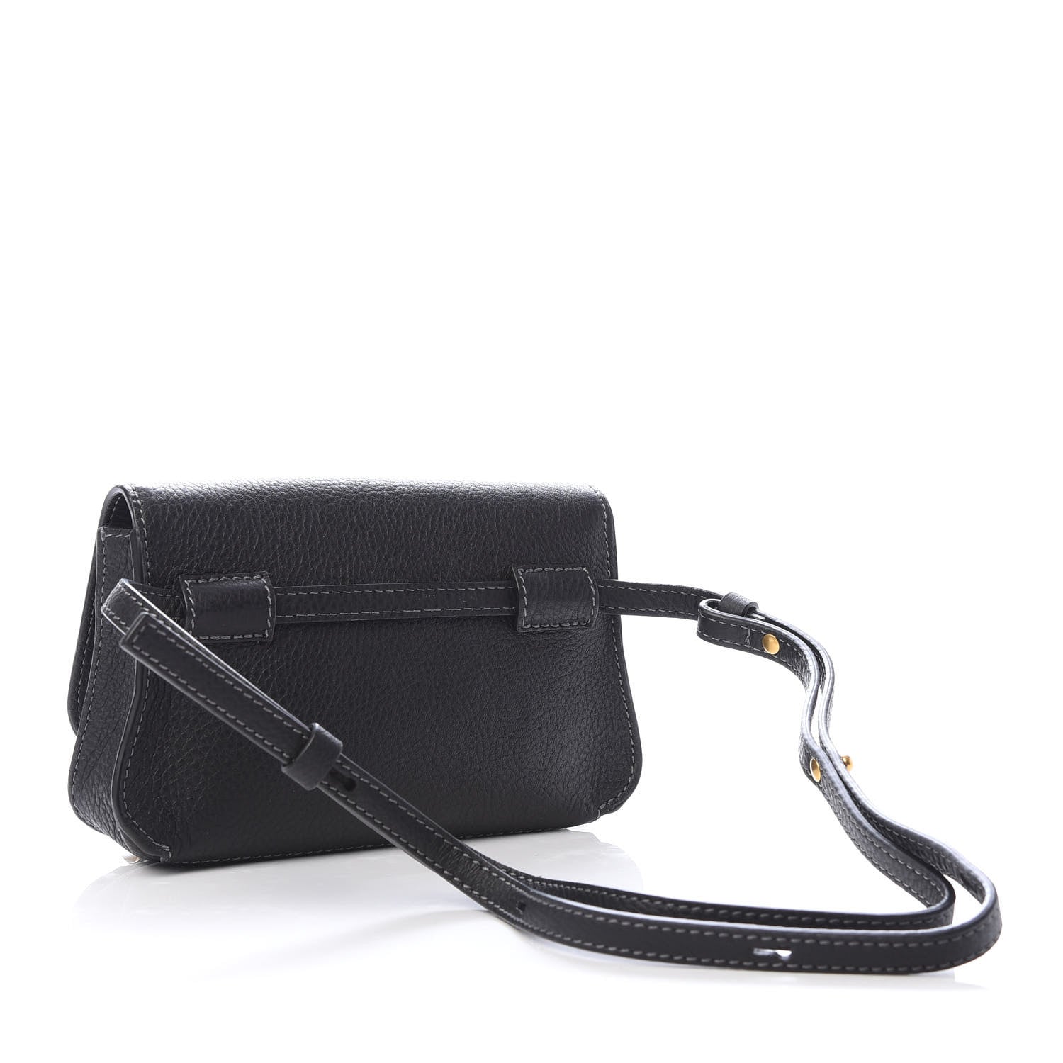 Chloe Calfskin Marcie Convertible Belt Bag Black 3 of 9