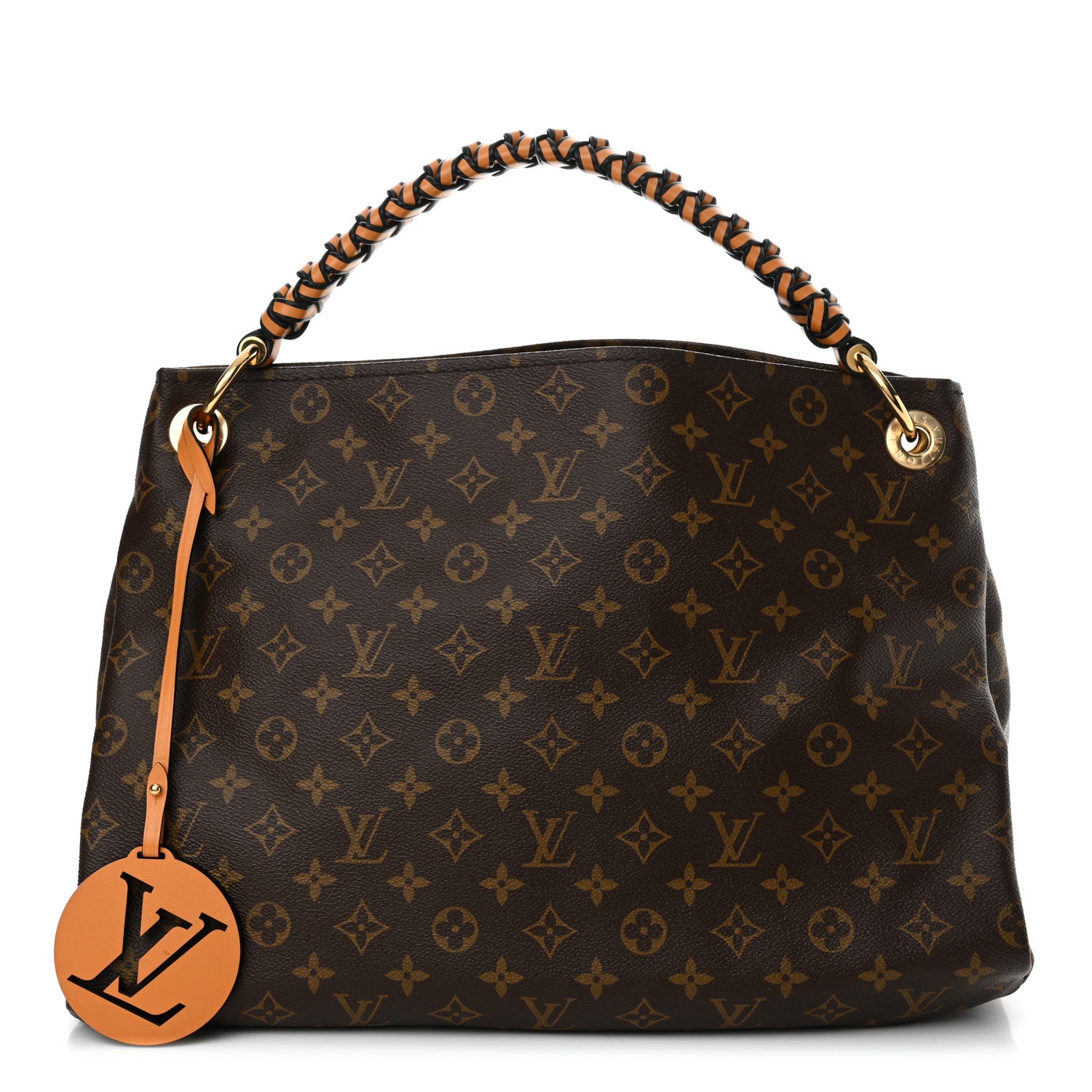 Louis Vuitton Monogram Braided Artsy MM Safran Imperial 1 of 11