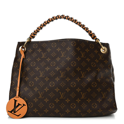 Louis Vuitton Monogram Braided Artsy MM Safran Imperial 1 of 11