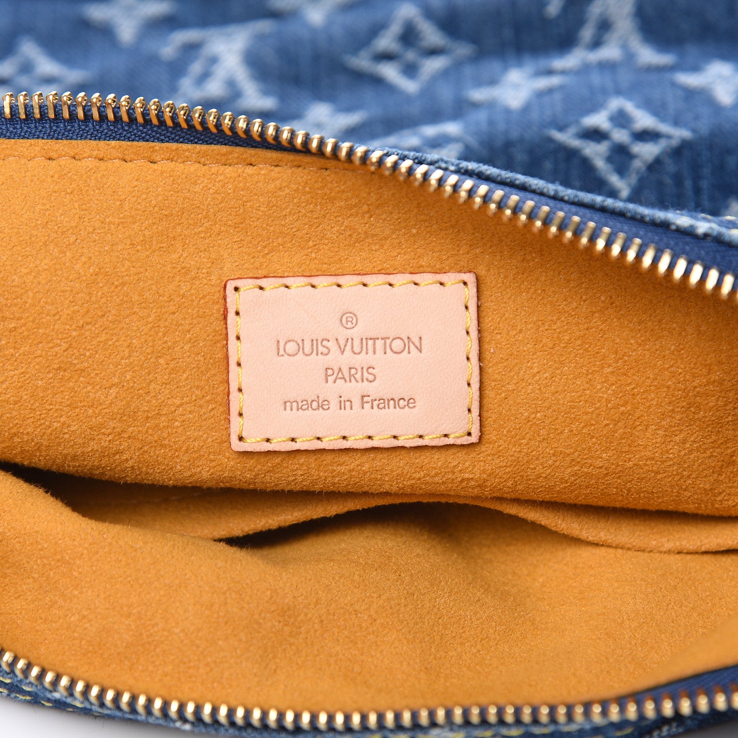 Louis Vuitton Denim Baggy GM Blue 6 of 11