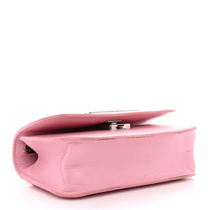Balenciaga Calfskin Stripe Embossed Gossip Chain Bag XS Candy Pink 4 of 15