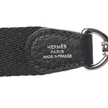 Hermes Taurillon Clemence Evelyne TPM Black 9 of 9