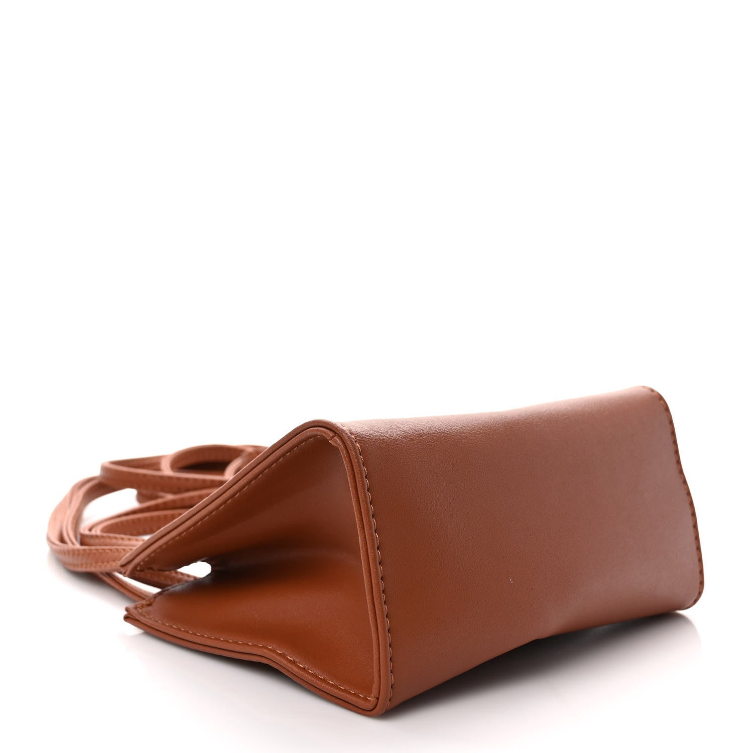 Telfar Vegan Leather Small Shopping Bag Tan 4 of 8