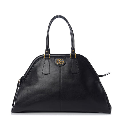 Gucci Calfskin Large Re(Belle) Top Handle Bag Black 1 of 9